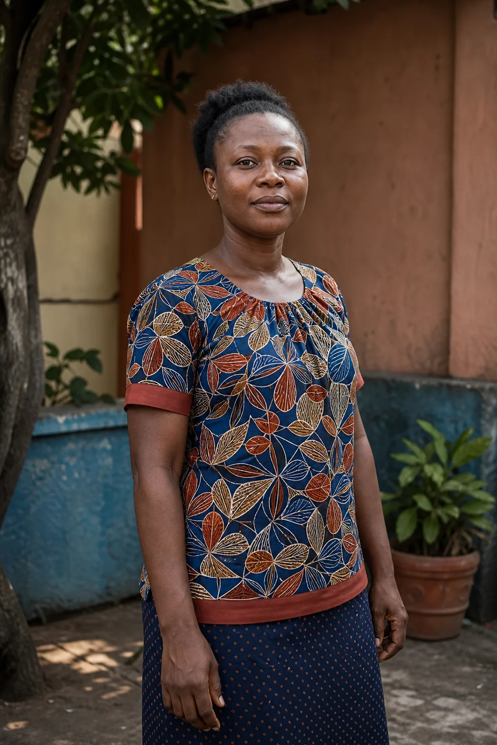 Portrait d'une travailleuse domestique béninoise, image d'illustration